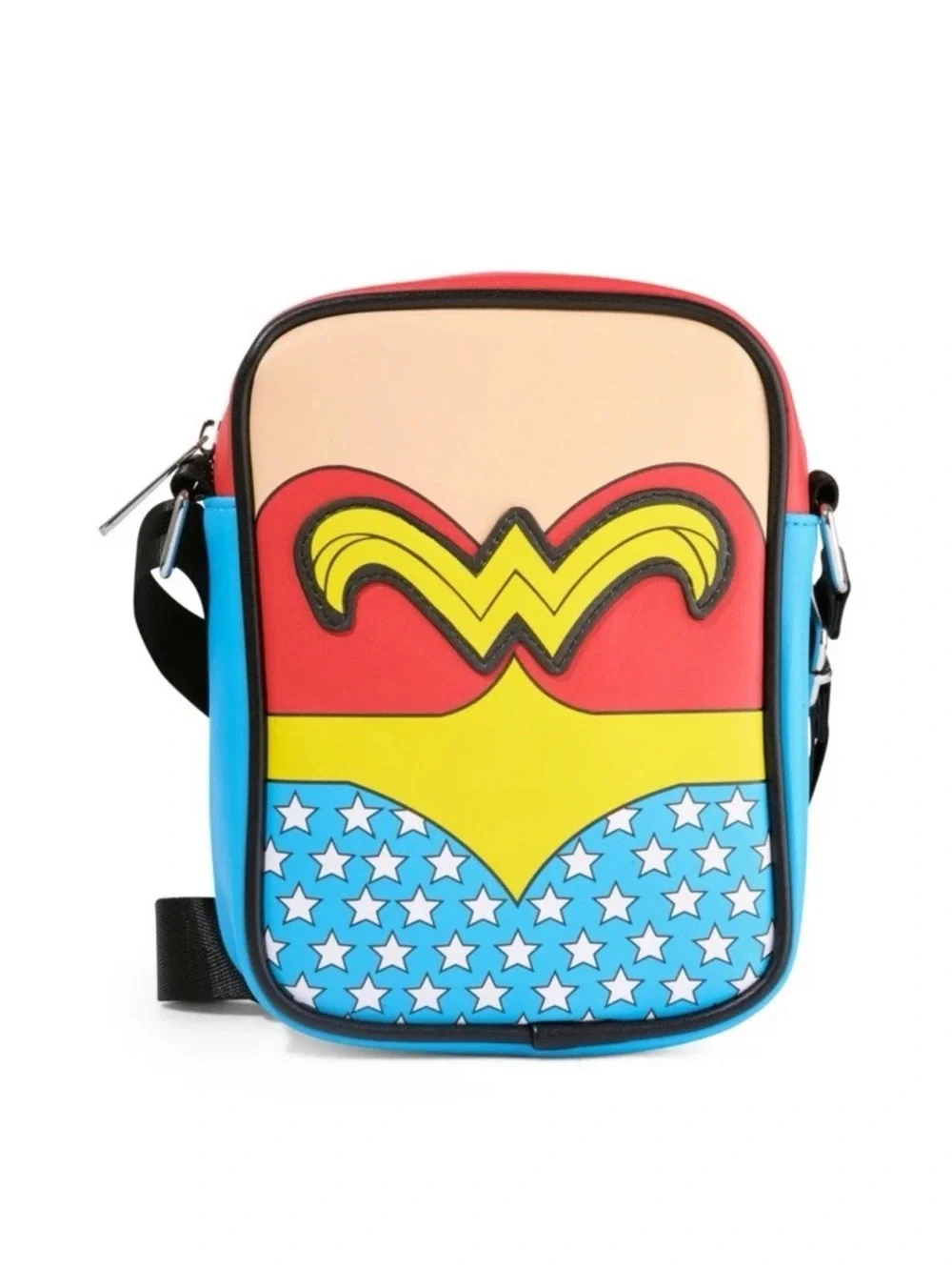 DC Comics Wonder Woman Crossbody Bag Buckle Down Mini Purse NWT - Picture 3 of 11